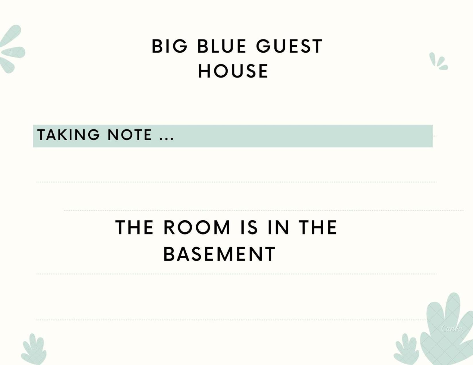 Big Blue Guest House Імсуане Екстер'єр фото